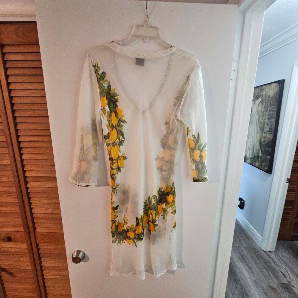 Women's Y.B Yuka Beach Cover-up Dress Size Small - Picture 5 of 7